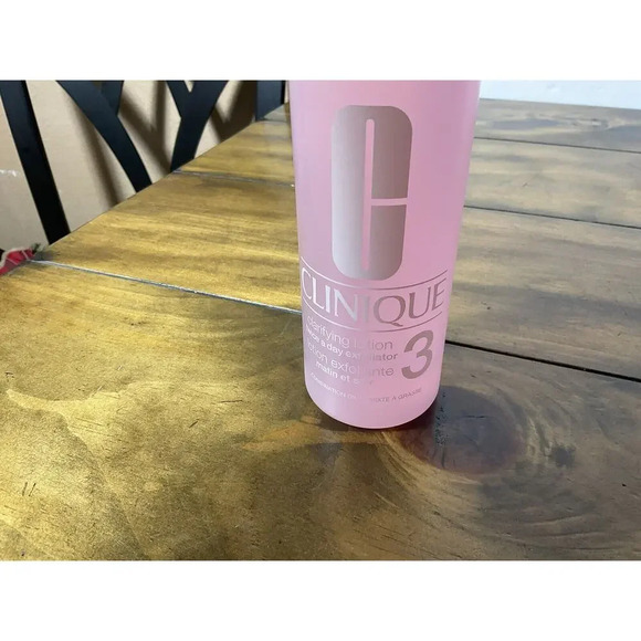 Clinique Clarifying Lotion Exfoliant Type 2 Dry Combination Jumbo 16.5oz - Picture 3 of 6